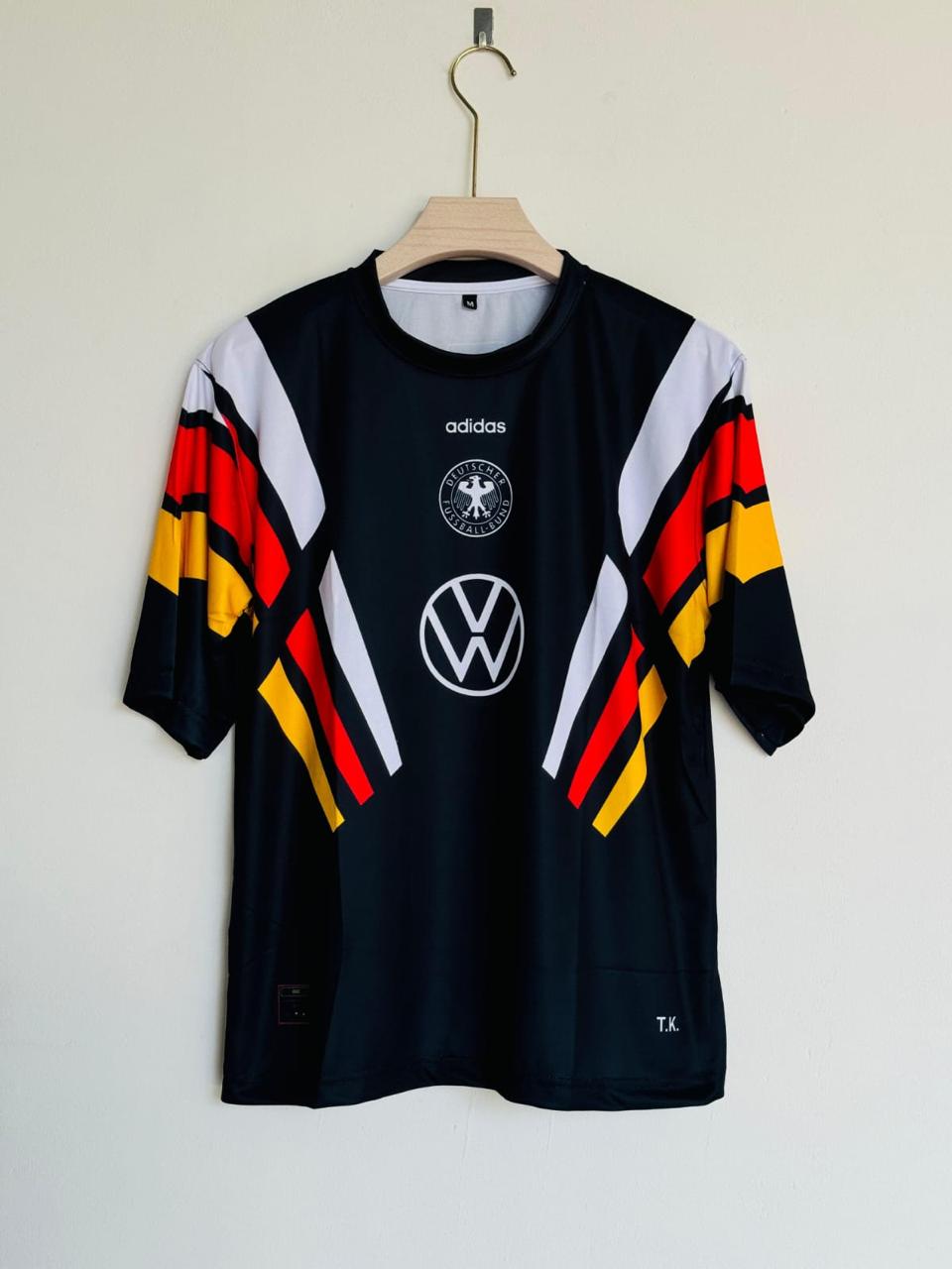 Germany Fantasy Kit Beckenbauer Polo Embroidery at vamstore | Football Jersey India