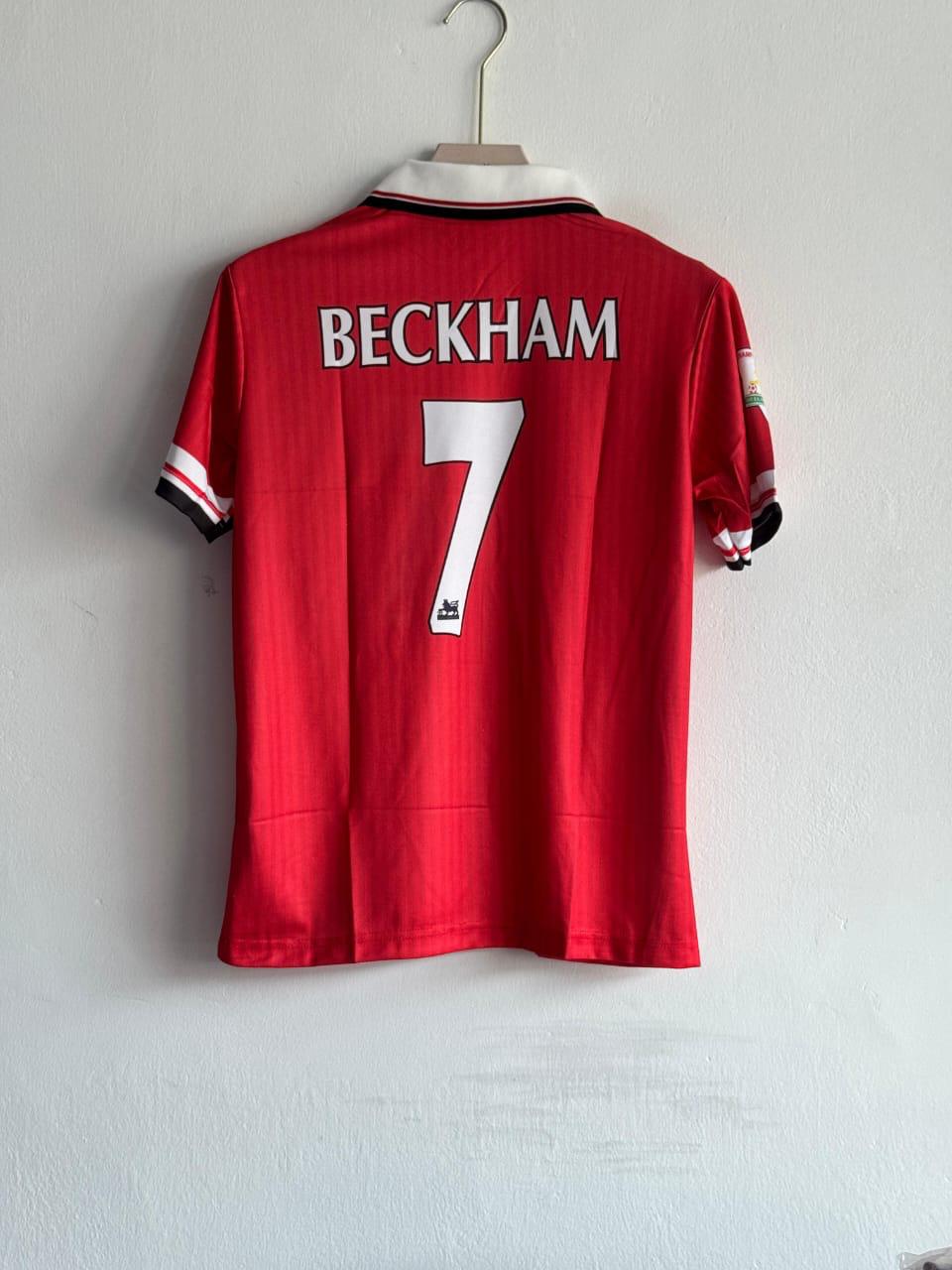 Manchester United 1998-99 Home Kit Beckham Polo Premium | vamstore India