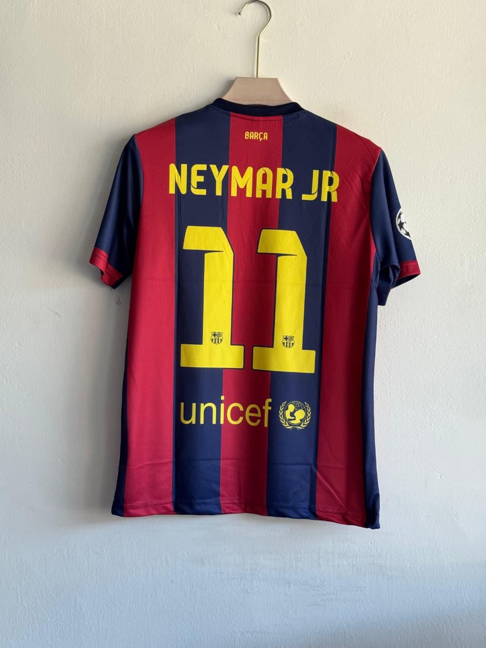 Barcelona 2014 15 Home Kit Neymar Embroidery Premium | vamstore India