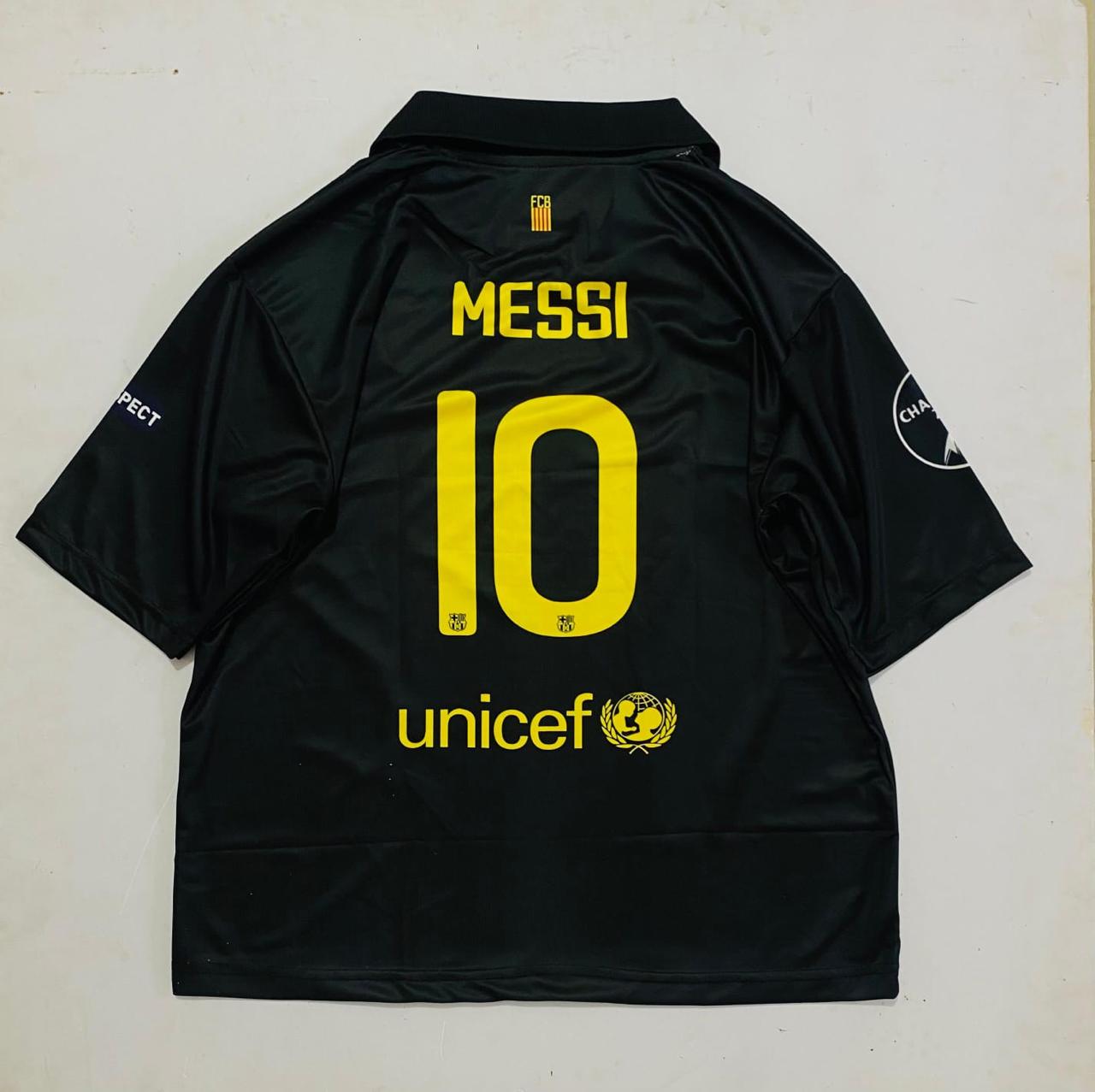 Barcelona 2011-12 Away Kit Messi Embroidery Premium | vamstore India