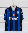 Inter Milan 2004-2005 Home Kit Figo Five Sleeve Polo at vamstore | Football Jersey India