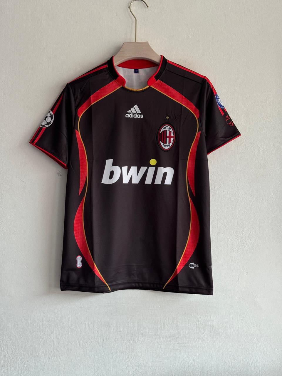 AC Milan 2006 07 Maldini Retro Kit at vamstore | Football Jersey India