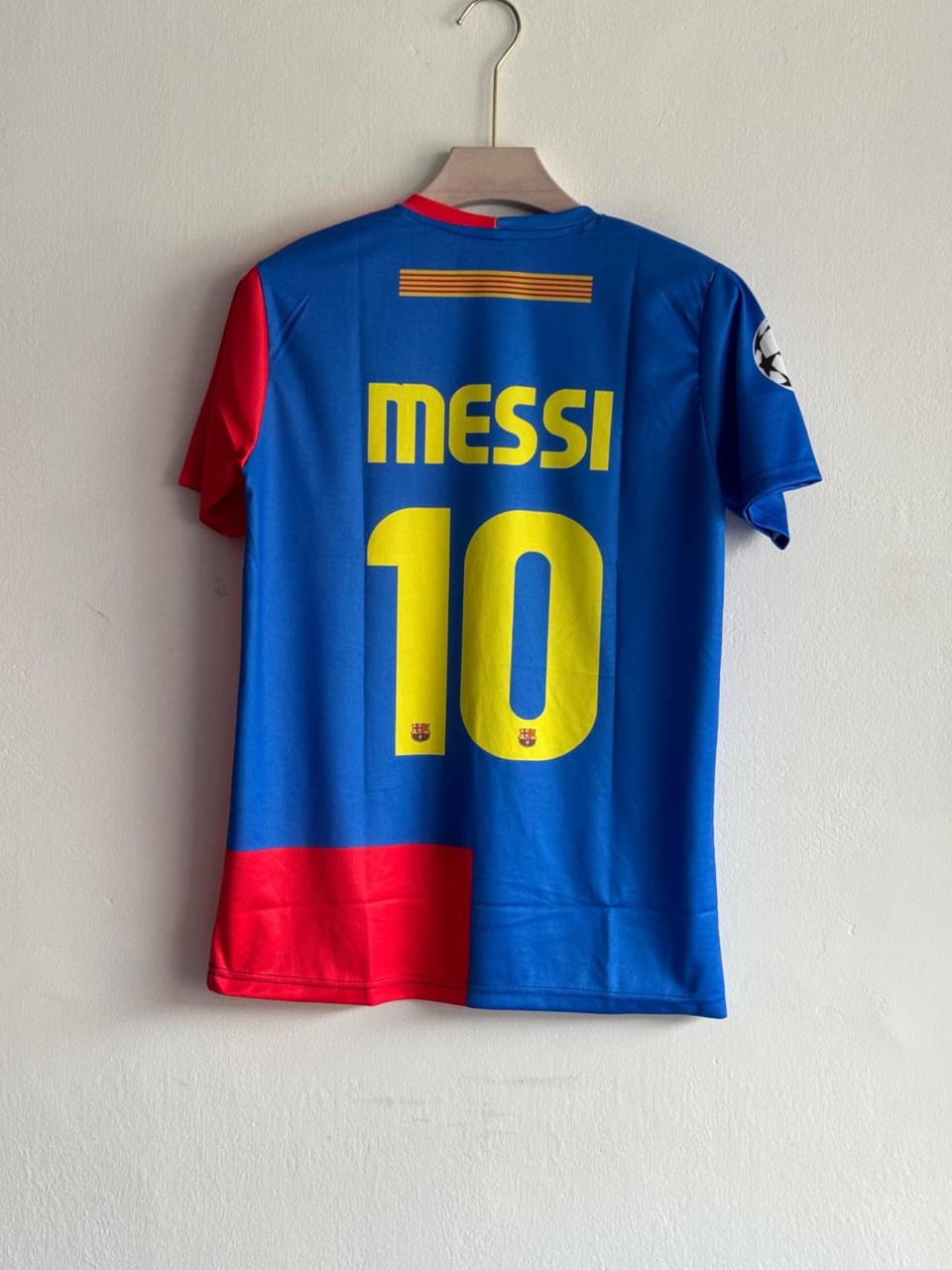 Barcelona 2009 UCL Final Kit Messi at vamstore | Football Jersey India