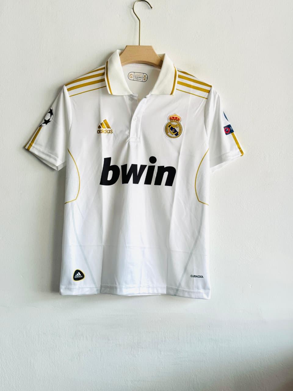 Real Madrid 2010 11 Ozil Home Kit at vamstore | Football Jersey India