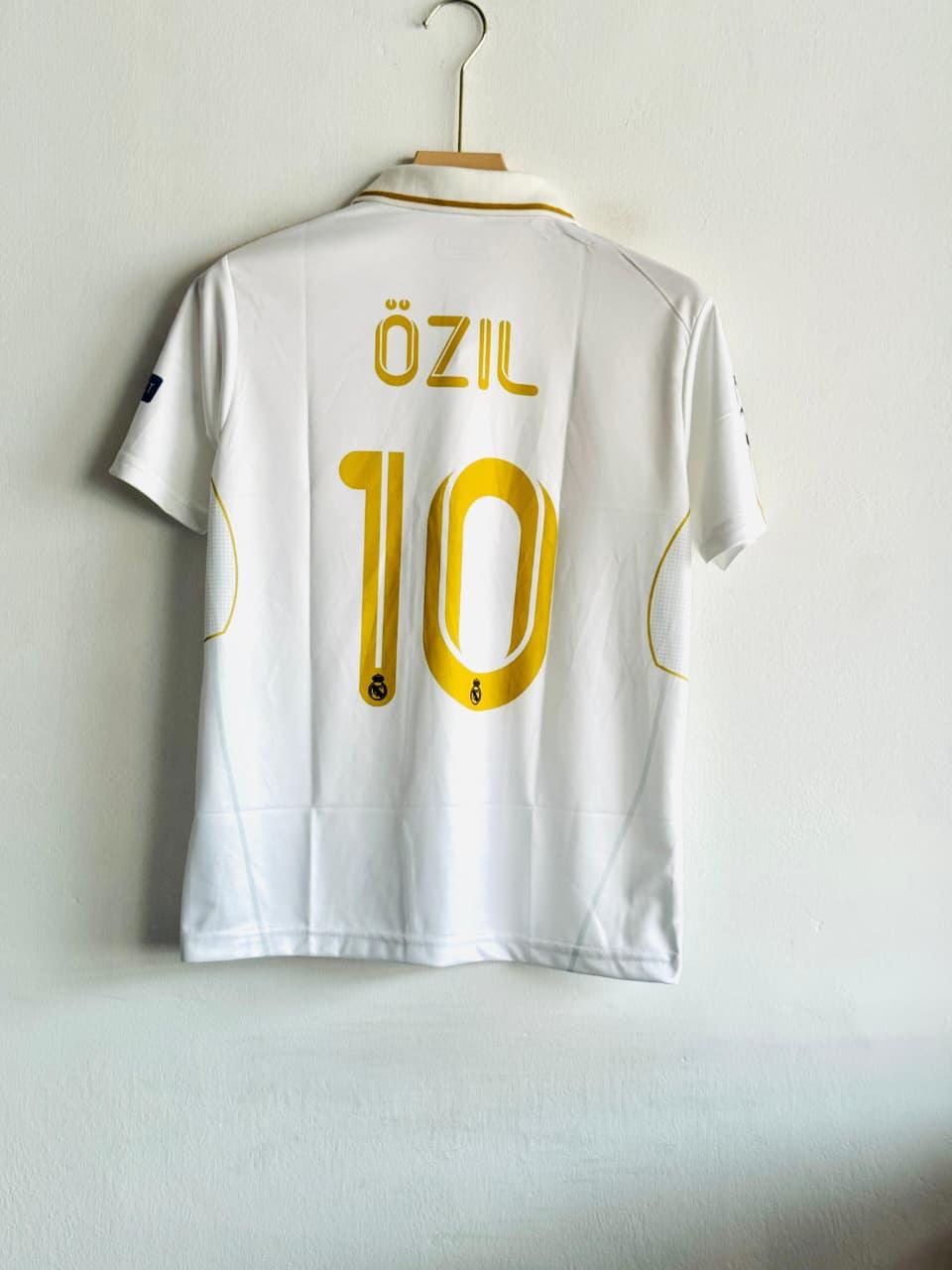 Real Madrid 2010 11 Ozil Home Kit at vamstore | Football Jersey India