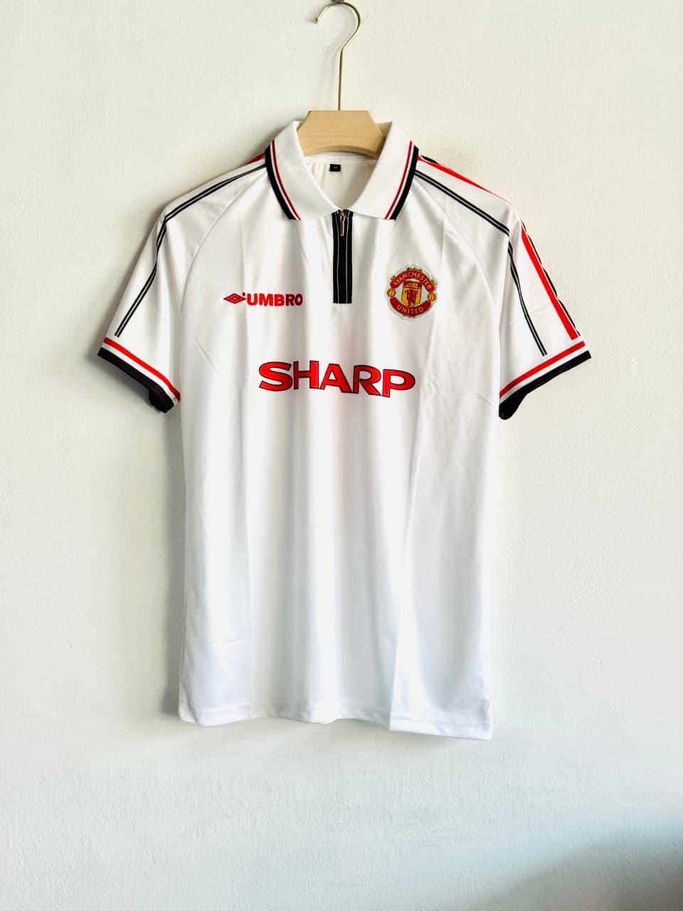 Manchester United 1998 Away Kit Beckham at vamstore | Football Jersey India