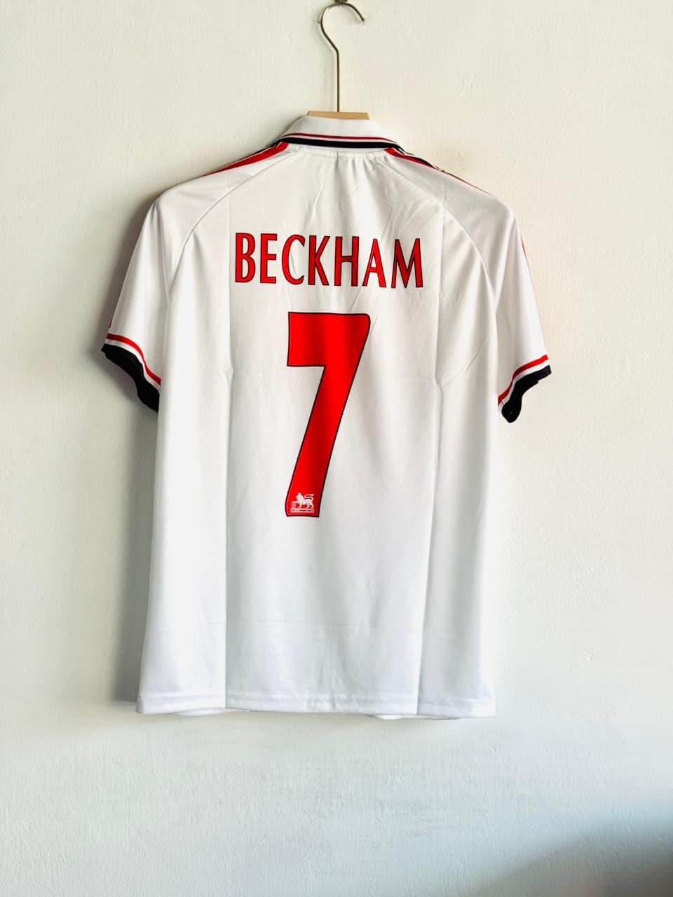 Manchester United 1998 Away Kit Beckham at vamstore | Football Jersey India