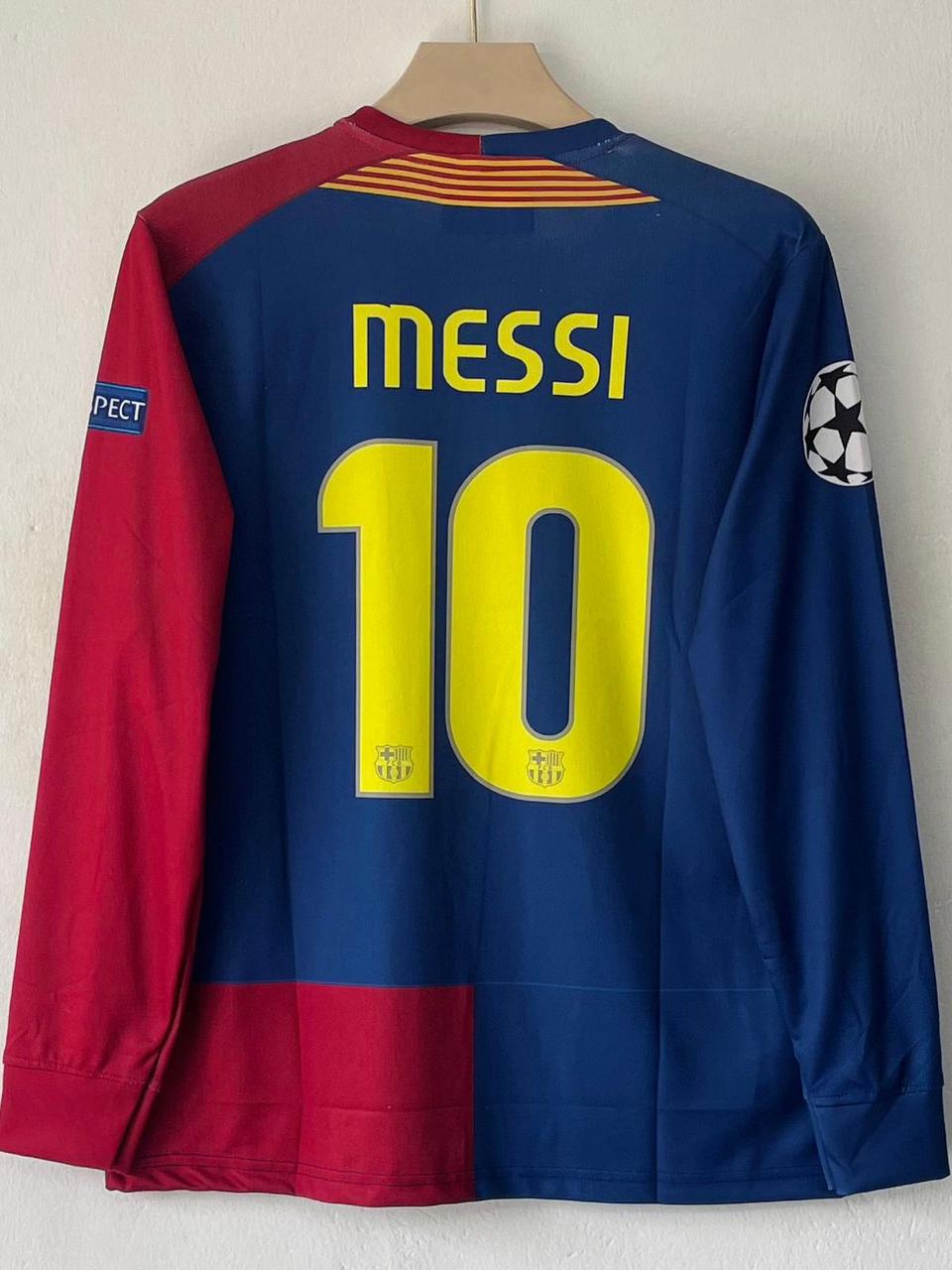 Barcelona 2009 Home Kit Messi at vamstore | Full Sleeve Football Jersey India