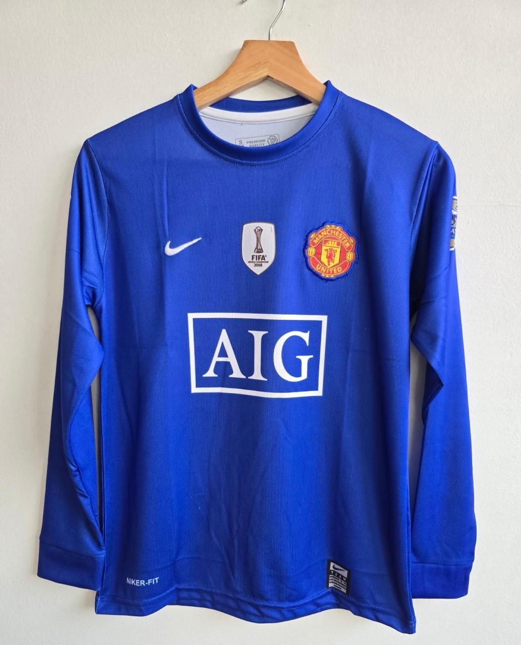 Manchester United 2007 08 Kit Ronaldo at vamstore | Full Sleeve Retro