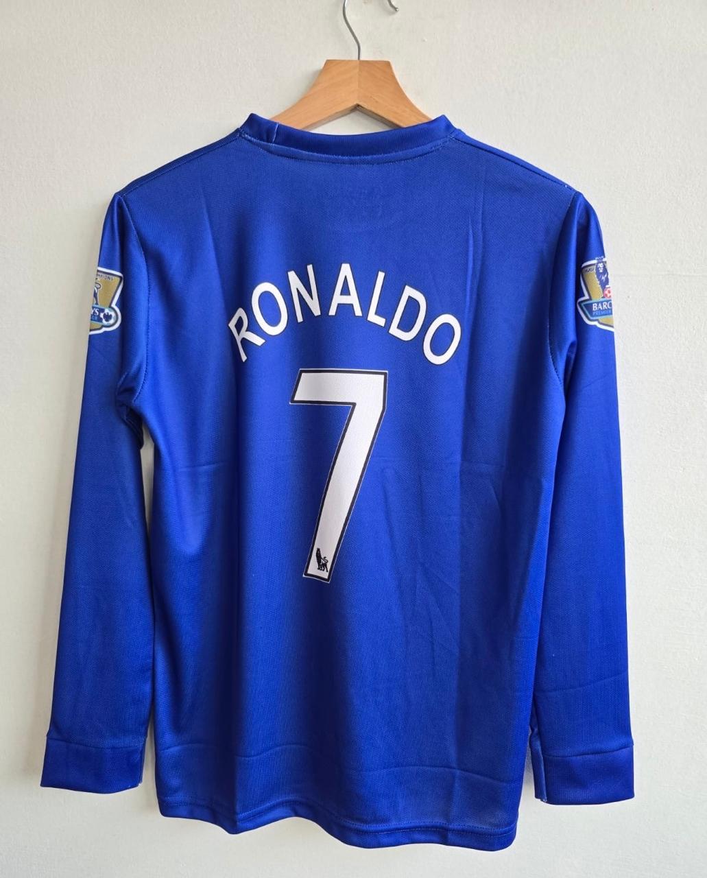 Manchester United 2007 08 Kit Ronaldo at vamstore | Full Sleeve Retro