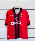 AC Milan 1998 99 Home Kit Maldini at vamstore | Five Sleeve Polo
