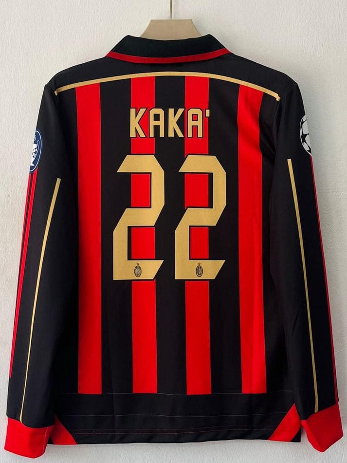 AC Milan 2006 07 Home Kit Kaka at vamstore | Full Sleeve Retro