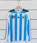 Argentina 2005 06 Home Kit Messi at vamstore | Full Sleeve Retro