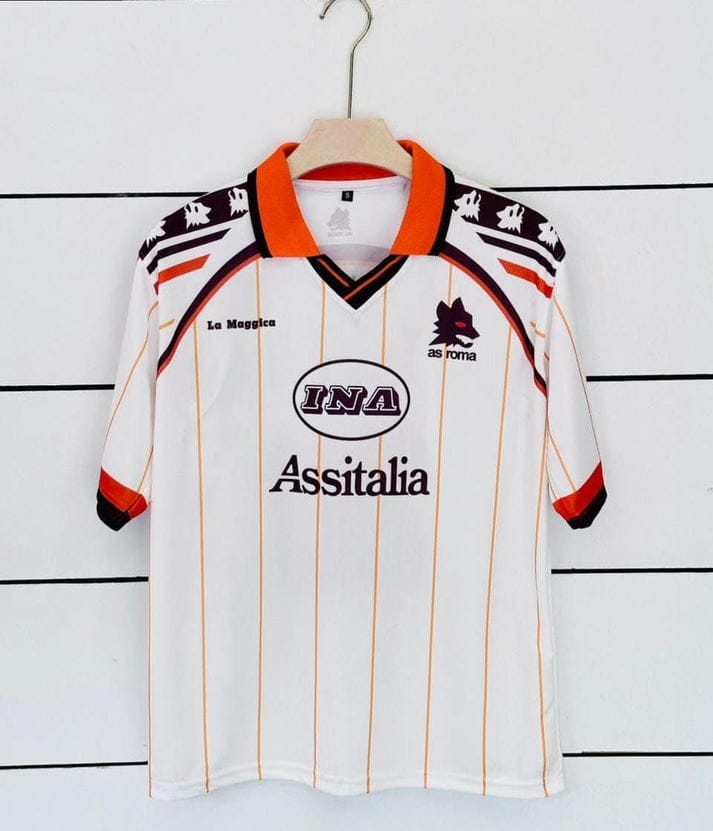 AS Roma Classic Away Kit Totti 10 vamstore | Five Sleeve Polo