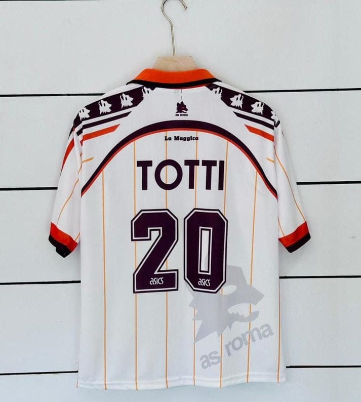 AS Roma Classic Away Kit Totti 10 vamstore | Five Sleeve Polo