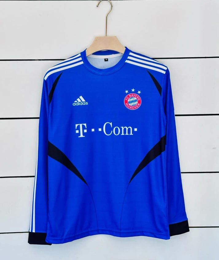 Bayern Munich 2003 04 Away Kit Oliver Kahn 1 Vintage Full Sleeve Retro Jersey | vamstore