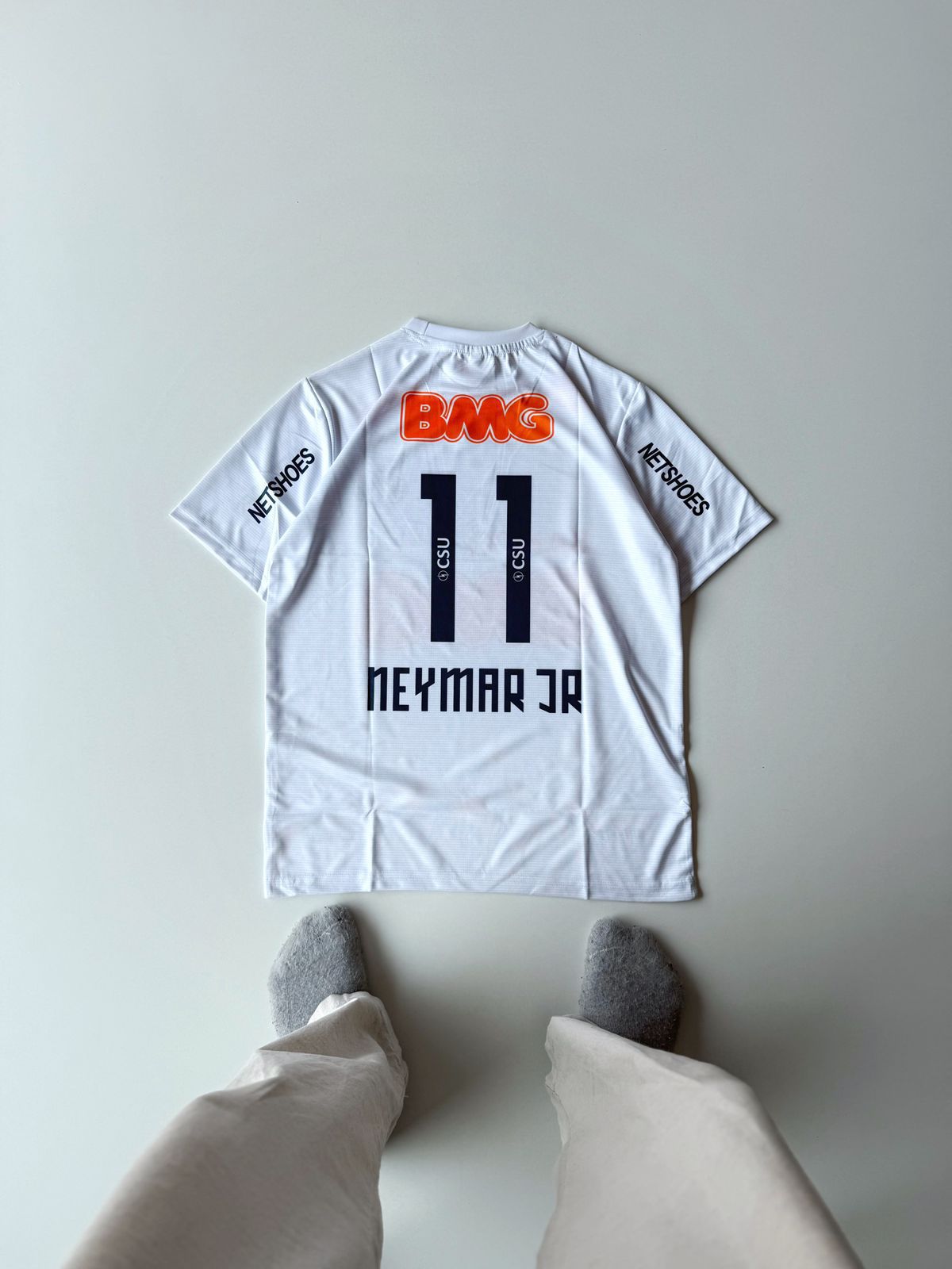 Santos 2011 12 Away Kit Neymar Jr 11 Vintage Five Sleeve Retro Brazil Jersey | vamstore