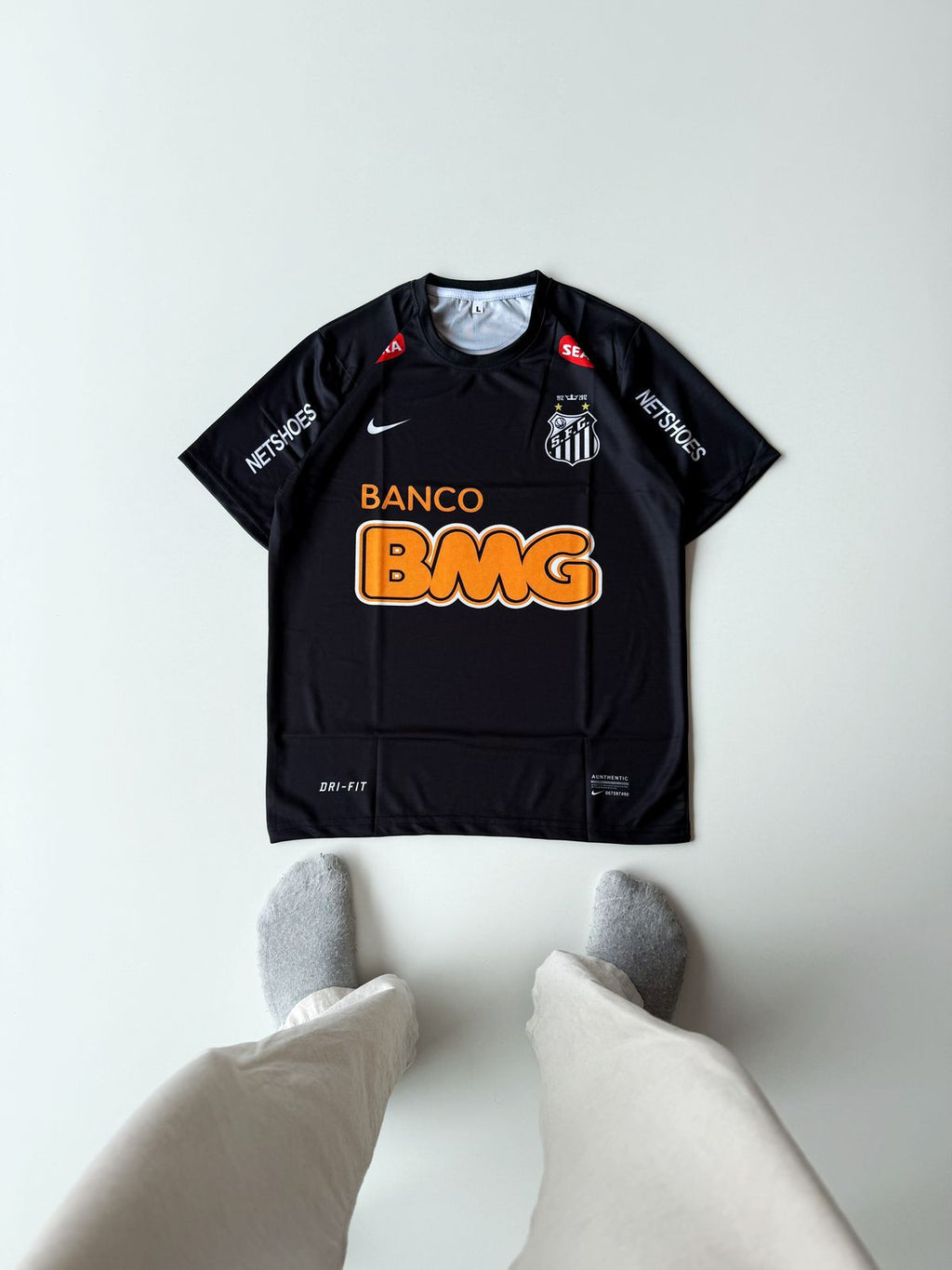 Santos 2011 12 Third Kit Neymar Jr at vamstore | Half Sleeve Retro