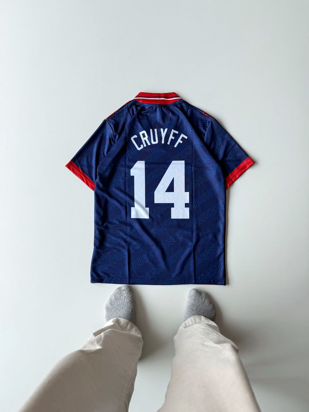 Ajax 1994 95 Away Kit at vamstore | Five Sleeve Retro Jersey