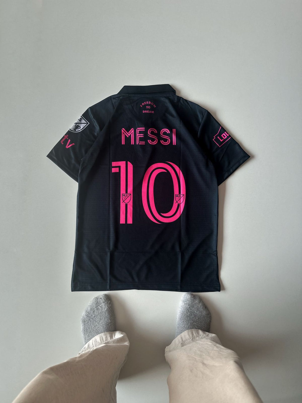 Inter Miami 2024 25 Away Kit Messi at vamstore | Half Sleeve Jersey