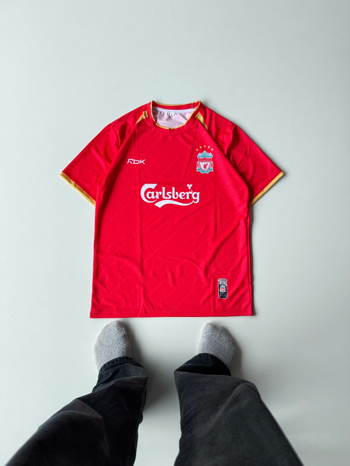 Liverpool 2004-2006 Home Kit Gerrard at vamstore | Football Jersey India