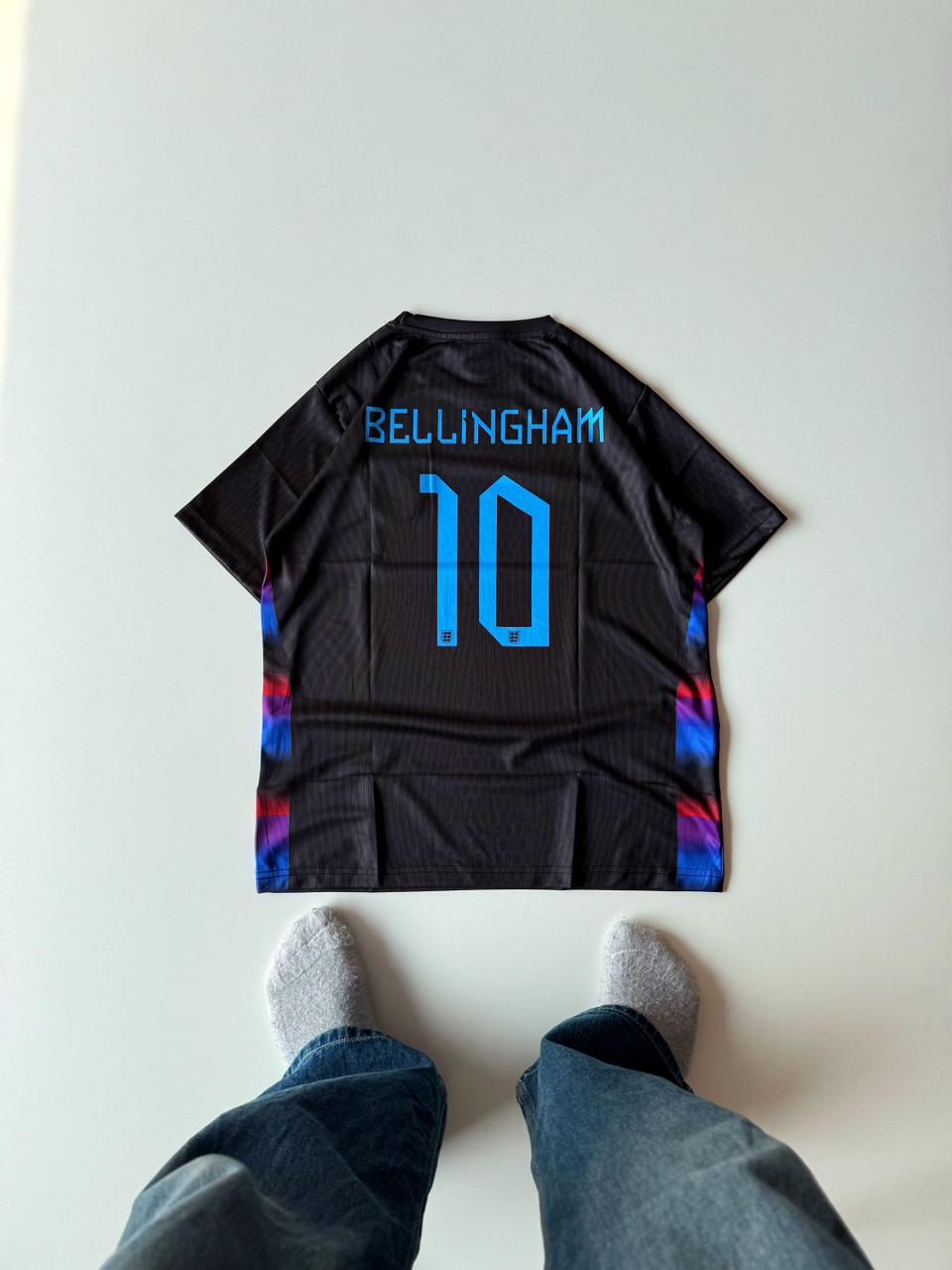 England 2024 Away Kit Bellingham Embroidery at vamstore | Football Jersey India