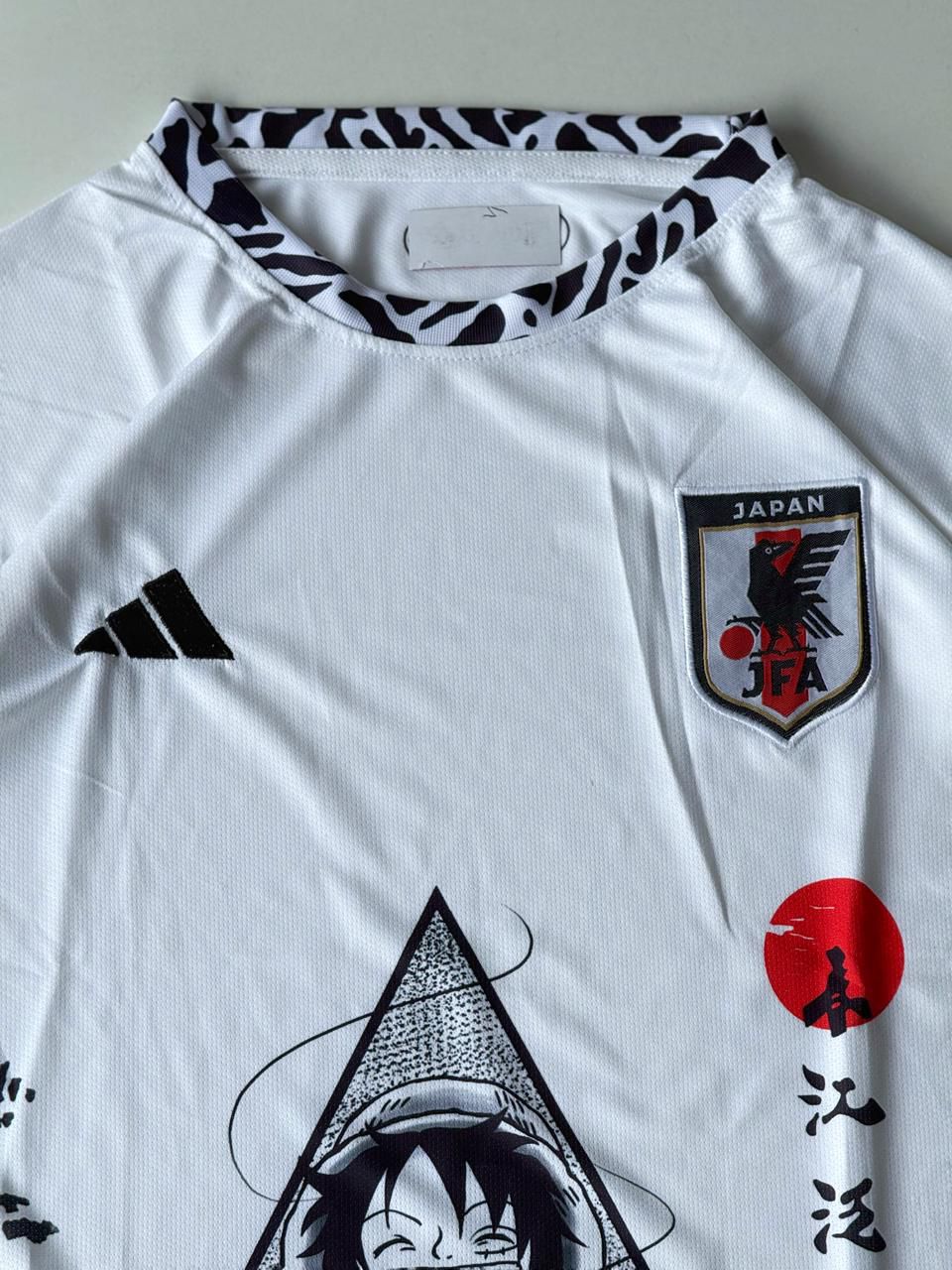 Japan 2024 Special Edition Anime Luffy One Piece Kit Embroidery at vamstore | Football Jersey India