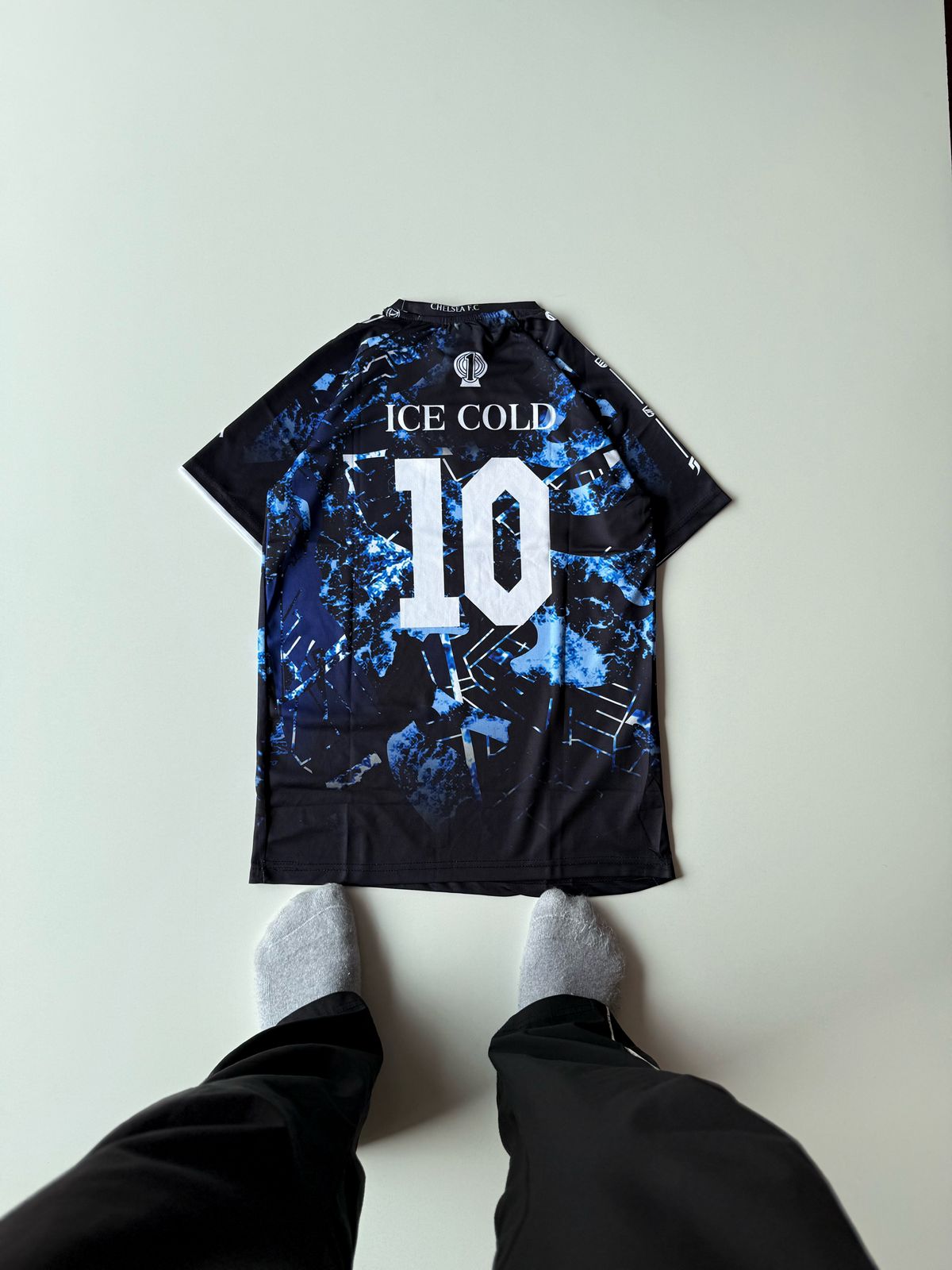 Chelsea 24-25 Special Edition Blue Flame Kit Palmer Embroidery at vamstore | Football Jersey India