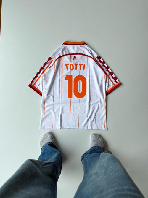 AS Roma 1997/1998 Away Kit Totti 10 at vamstore | Football Jersey India