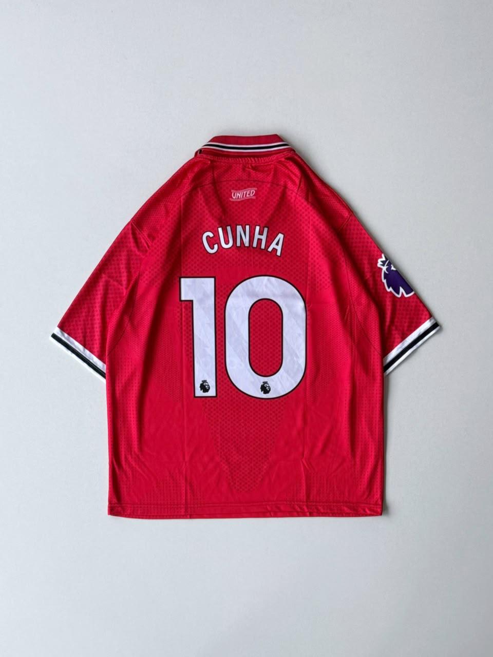adidas Manchester United 2026/27 Home Kit Jersey – Cunha #10 | vamstore Exclusive