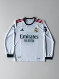 adidas Real Madrid 2026/27 Long Sleeve Home Kit Jersey – Mbappé #10 | vamstore Exclusive