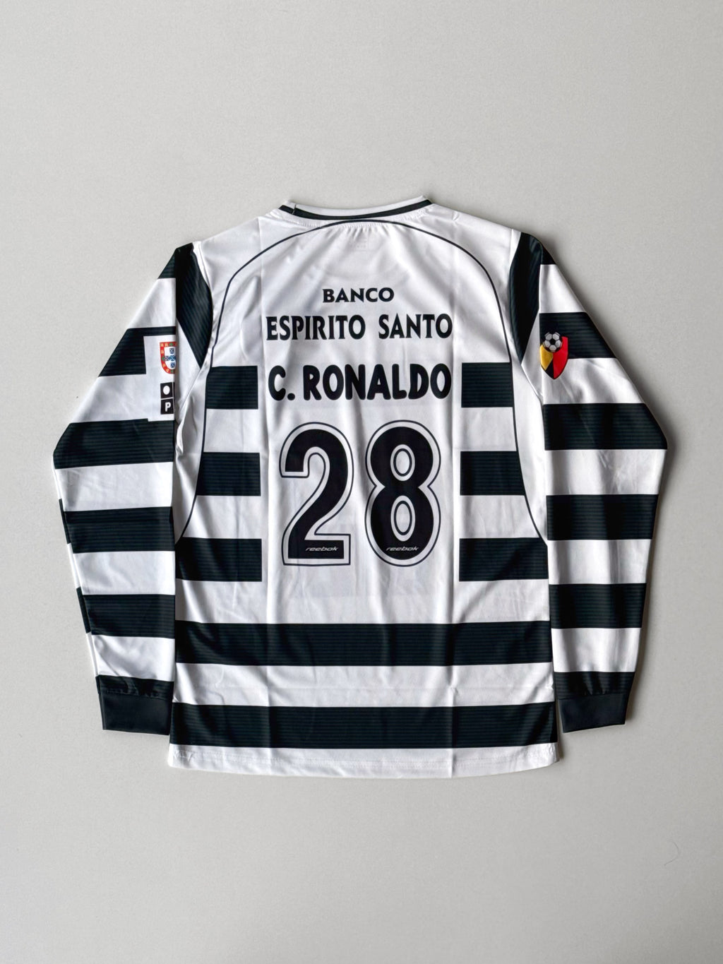 Reebok Sporting CP 2026/27 Home kit/jersey – C. Ronaldo #28 | vamstore Exclusive