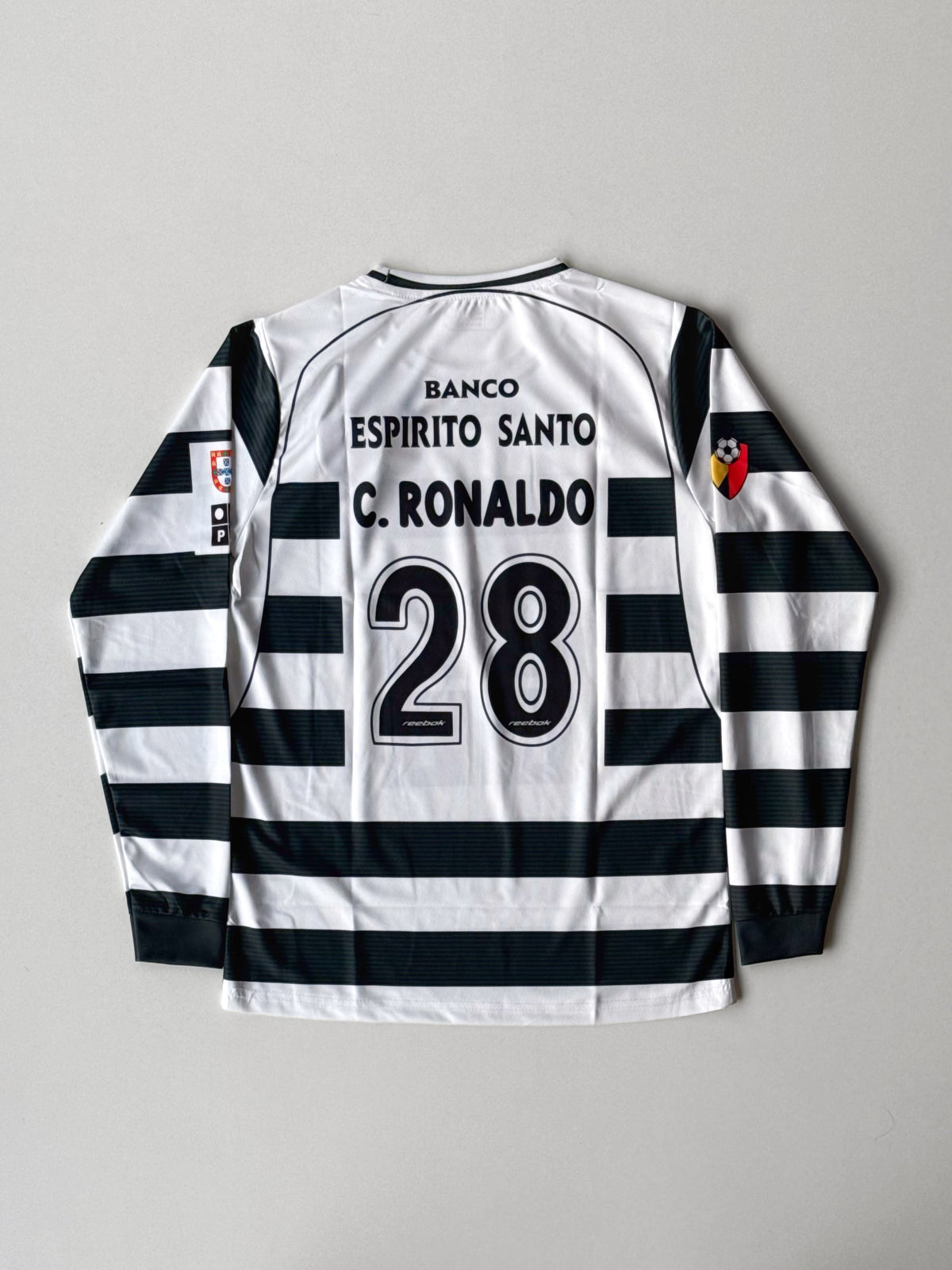 Reebok Sporting CP 2026/27 Home kit/jersey – C. Ronaldo #28 | vamstore Exclusive